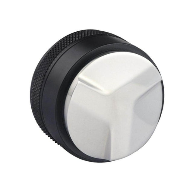 facefd Zinc Alloy Coffee Distributor Coffee Powder Hammer portafilter leveling set Leveler Tool Hand Tampers 58mm Black