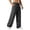 Black, variant on Men's Pants, Casual Work Pants Loose Fit Comfortable Utility Trousers With Multiple Pockets For Outdoor Daily Wear Boy Apparel Coffee M