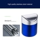 thumbnail image 3 of Bote de basura Cateissary Acero inoxidable azul, 3 of 6