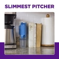thumbnail image 3 of PUR 8 Cup Slim Water Filtration Pitcher, Blue, PPT600W, 3 of 12