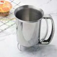 thumbnail image 3 of Batter Dispenser Pancake Dispenser Pancake Batter Dispenser Handheld Stainless Steel Pancake Pourer for Baking Cupcakes Muffins, 3 of 5