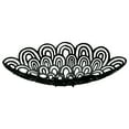 thumbnail image 3 of Bergamo Art 25" Aluminum Long Decorative Metal Bowl in Black, 3 of 5