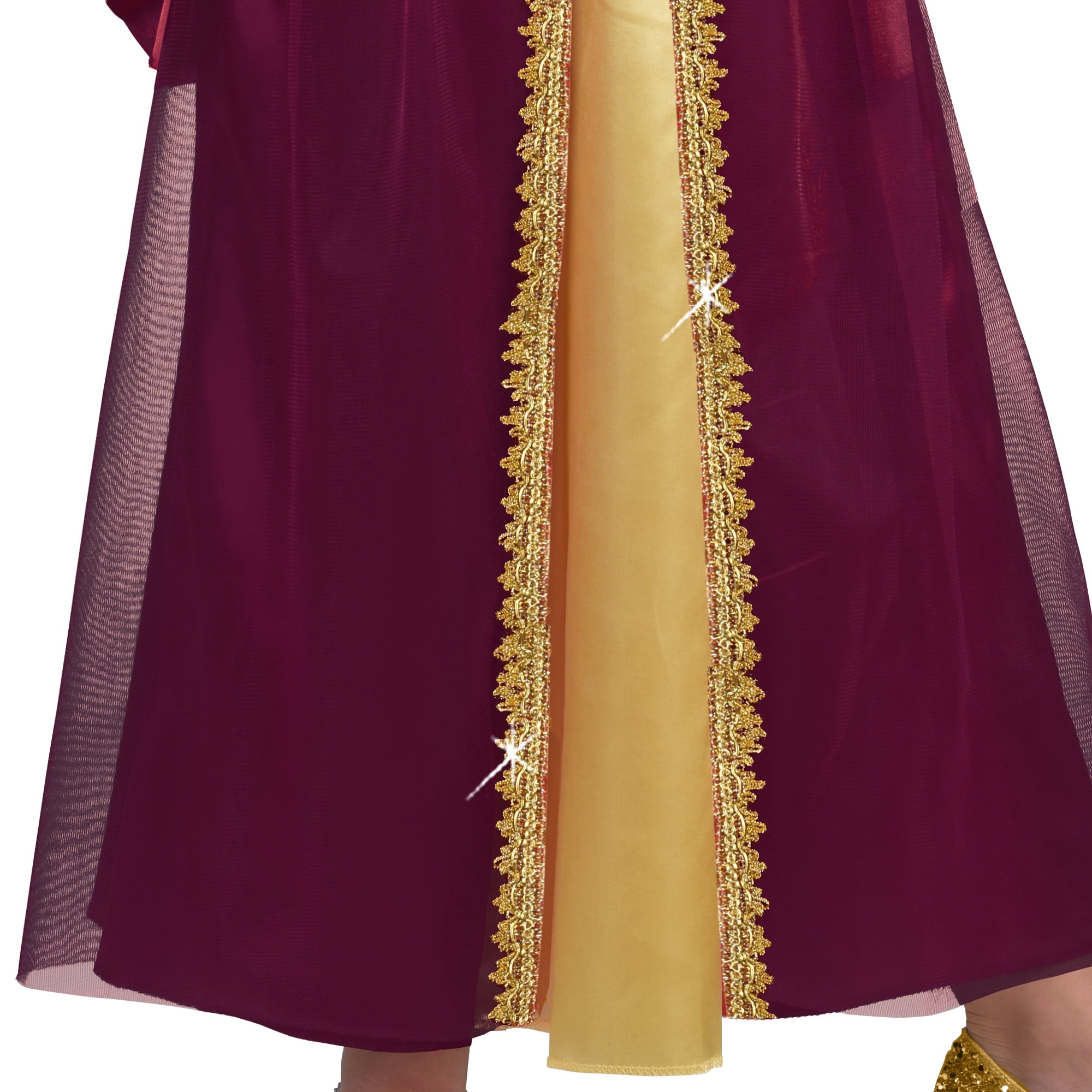 Renaissance Princess Halloween Costume for Children, Girl's Size L (10/12), by Way to Celebrate