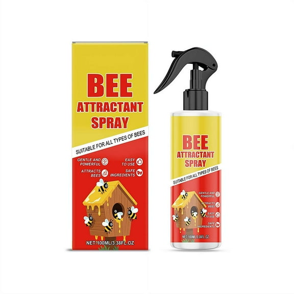 3.33oz Bee Spray Garden Bee Attracting Spray For Beekeeping Effective Lightweight Supplies For Beekeepers Use In Gardens Farms Yards
