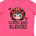 thumbnail image 4 of Inktastic Ladybug Loved and Blessed Boys or Girls Toddler T-Shirt, 4 of 5