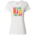 thumbnail image 3 of Inktastic Cutest Big Sister Women's T-Shirt, 3 of 5