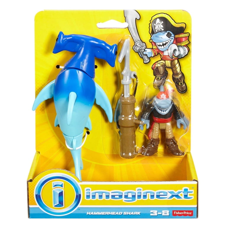 Imaginext Pirate Basic Shark Figure Pack - Walmart.com