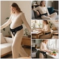 thumbnail image 5 of V3 Smart Maternity Belt 4 in 1 Adjustable Pregnancy Pelvic Support Belt Hip and Vulva Support Belt Comfortable Belly Band for Prenatal and Postpartum Relief Soft Breathable Fabric, 5 of 8