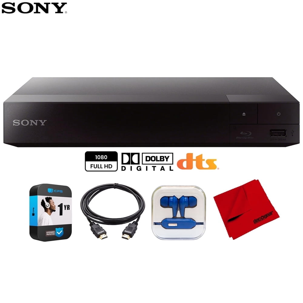 SONY BDP-S1700K Blu-rayプレーヤー Sony, Blu-Ray DVD Player, S1700K, Full HD, Dolby Digital - Walmart.com