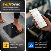 Greater Goods Smart Bathroom Scale- BT, WiFi, 10 Users, App, 800mAh Battery, TFT Display Technology