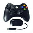 thumbnail image 3 of Wireless Controller Joysticks Bluetooth Vibration Gamepad Handle with 2.4G Receiver Compatible for Xbox360 PC Blue, 3 of 4