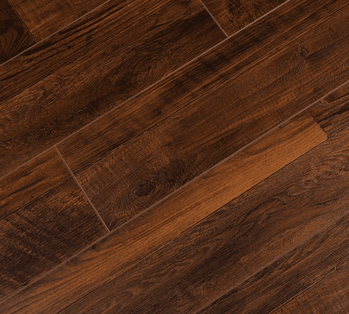 WZFASHION Laminate Flooring Hickory Carbon (HS) 4005
