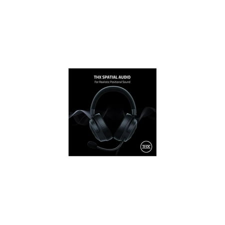 Razer - Kraken V3 Wired 7.1 Surround Sound Gaming Headset for PC with Chroma RGB Lighting - Black