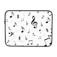 thumbnail image 7 of Music Notes 17 inch Portable Laptop Sleeve Compatible with MacBook Air Notebook Computer Case for Men Women College School Students, 7 of 7