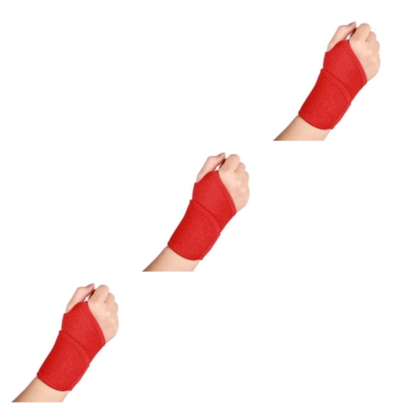 Soidarity Muñequera ajustable Gimnasio Mano Cordel Soporte Cinturón Férula Banda Deporte Esguince Compresión Autoadhesiva Brace Fitness Type7 NO7