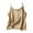 Gold Womens Tank Top, variant on Camisoles for Women Sleeveless Tank Silky Satin Top Casual Breathable Crew Neck Dressy Pullovers