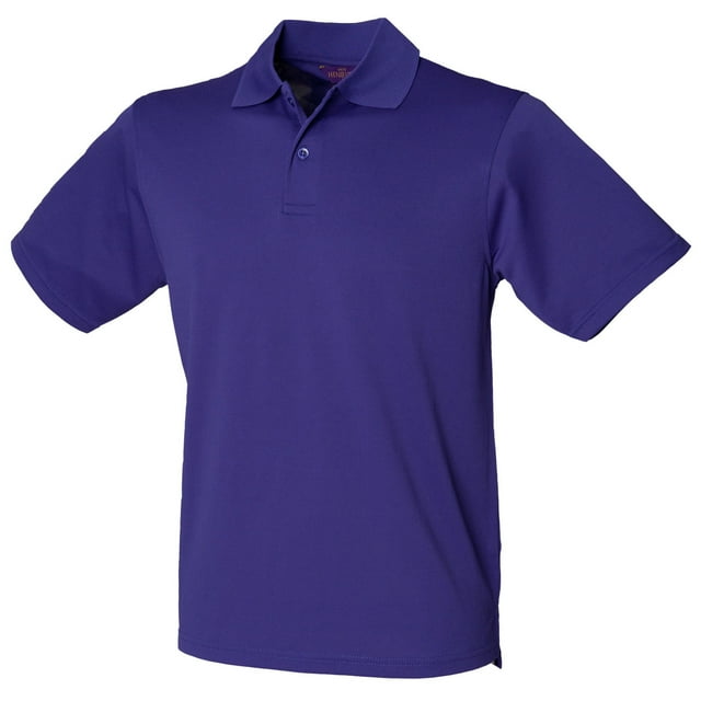 Henbury Mens Coolplus® Pique Polo Shirt