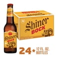 thumbnail image 3 of Shiner Bock American-style Amber Lager Craft Beer, 24 pack, 12 fl oz Bottle, 4.4% ABV, 3 of 15
