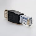 thumbnail image 2 of USB 2.0 to RJ45 Ethernet Adapter - LAN Network Connector for PCs and Devices, 2 of 8