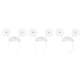 thumbnail image 3 of EeaseMX 3 diademas con forma de copo de nieve para el pelo de niñas., 3 of 7