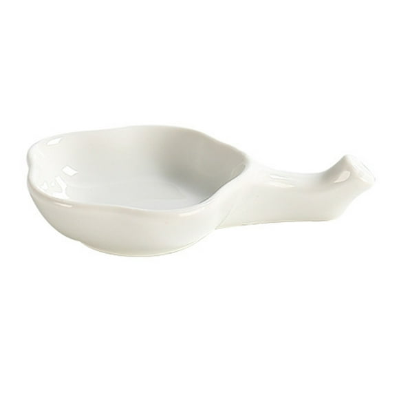 EeaseMX soporte para palillos, plato para salsa, plato de cerámica de estilo japonés, soporte para palillos y cucharas.