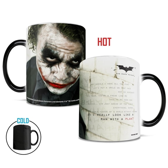 DC Comics (Batman: The Dark Knight Trilogy: Joker Man With A Plan) Morphing Mugs® Heat-Sensitive Mug MMUG387