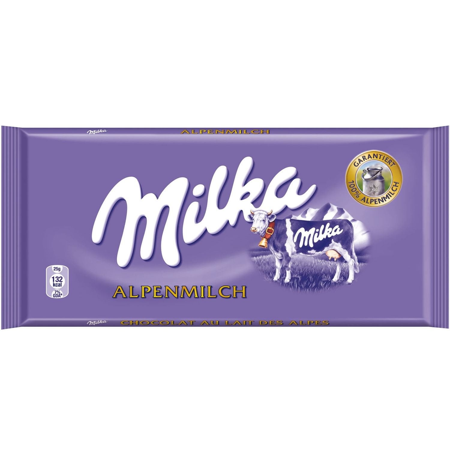 Worlds Best Milka Chocolate - Alpine Milk, 10 Bars