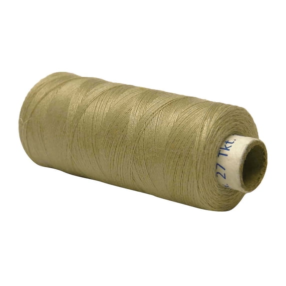 New Spool Hand Machine Quilting Sewing Supply Yellow Polyester Thread 10 Pcs