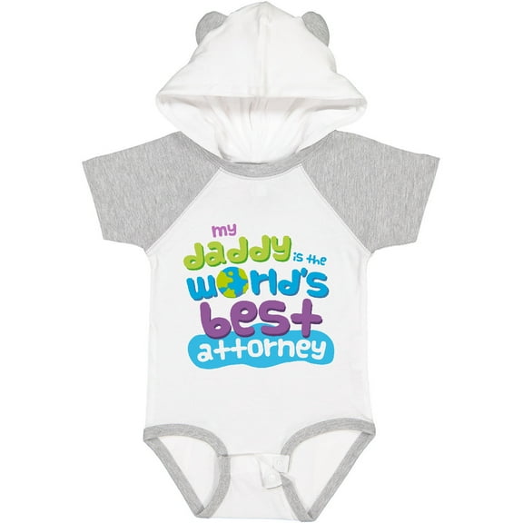 Inktastic Attorney Dad Lawyer Boys or Girls Baby Bodysuit