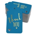 thumbnail image 1 of Inkdotpot Real Gold Foil ThankYou Bridal Shower-Baby Shower-Retirement-Wedding-Birthday Tags Favor Hang Paper Tags 100 Pack, 1 of 6