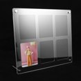 thumbnail image 3 of SOPOTUTU Tabletop Display Frame Acrylic Photo Frame Modern Design Home Wedding Desktop Display 1Pcs, 3 of 8