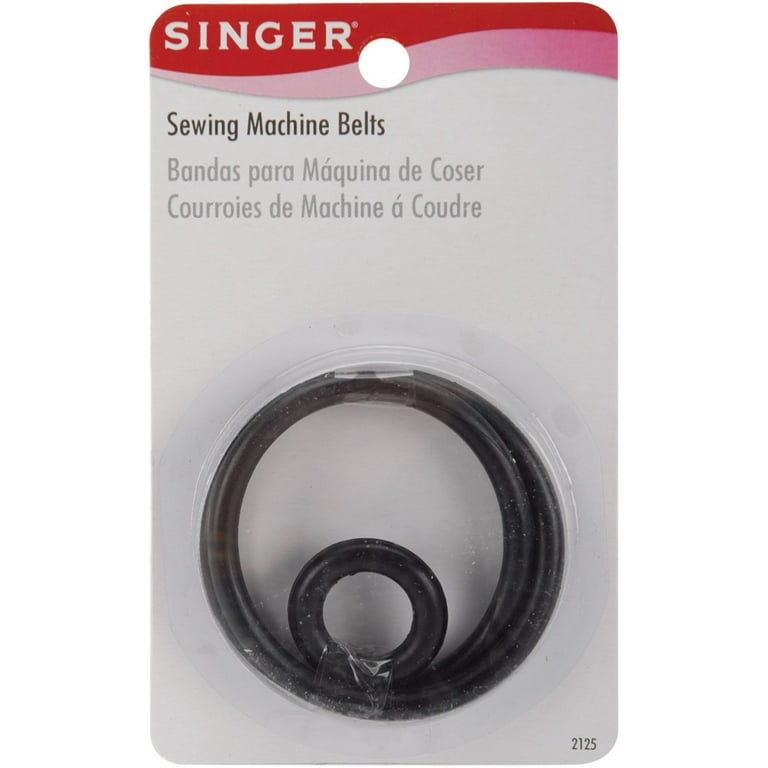 Singer Sewing Machine Belt and Bobbin Winding Belt, Black 