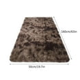 thumbnail image 5 of AuroraX Ultra Soft Bedroom Area Rug Non-Slip Backing Shaggy Plush Coffee Bathroom Mat Rug 19x62 Inch Minimalist Tie-Dye, 5 of 5