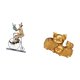 thumbnail image 5 of Figuras de payasos,Estatua de payaso,escultura,adorno de mesa,Colección de estatuillas de payasos adorables,Figura de escritorio,Figura de cerdito de la suerte para escritorio,decoración del, 5 of 8