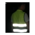 thumbnail image 3 of Gilet Réfléchissant Gilet Réfléchissant Maillot de Cyclisme Réfléchissant [Jaune Noir TG], 3 of 8