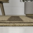 thumbnail image 7 of JONATHAN Y Frenzy Easy Jute Minimalist Boho Inset Border Natural/Brown 3 ft. x 5 ft. Indoor/Outdoor Area Rug, 7 of 7