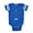 Royal Blue, variant on CafePress - Math_Love_You - Cute Infant Baby Football Bodysuit