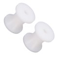 thumbnail image 1 of Rollador de Remolque de Bote Marino, Remolque Ligero de Botes de Bote de Bote A Prueba de Abrasión de Alta Resistencia Nylon White 2 PCS Para Yates Botas Salvavidas, 1 of 7