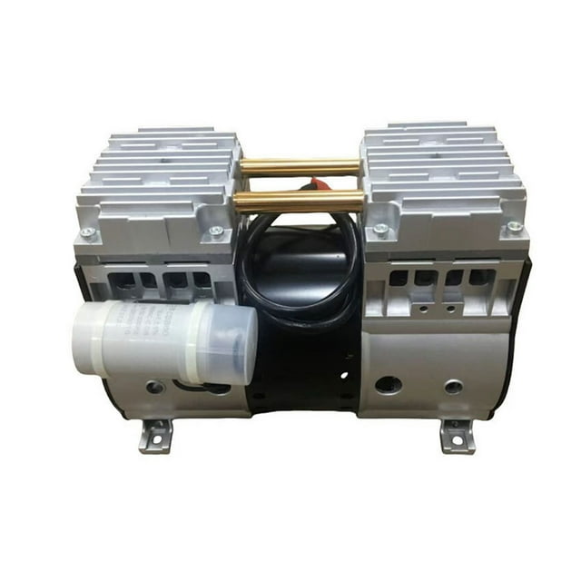 Oil Free Vacuum Pump, Industrial Vacuum Laboratory, Small Piston Negative Pressure Pump, Small Silent Vacuum Machine ,Sturdy & Leak-Proof Construction