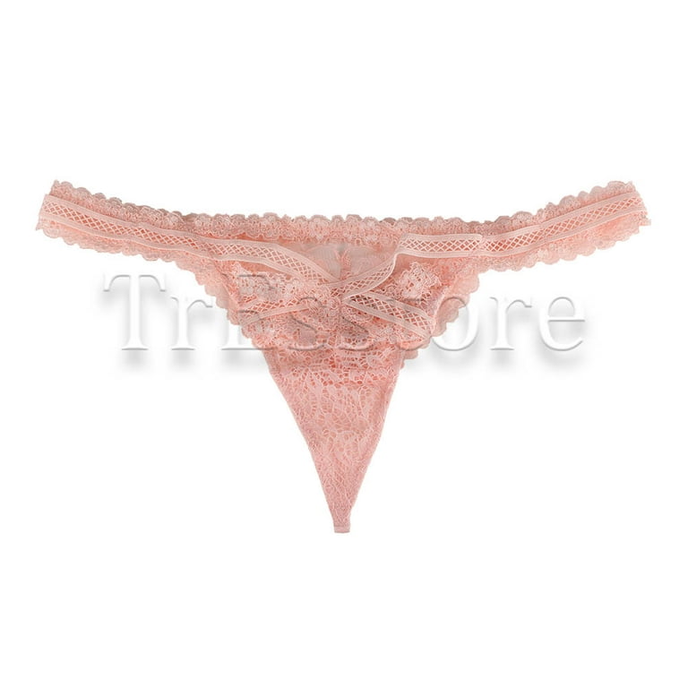 Victoria's Secret PINK Strappy Lace Thong Panty