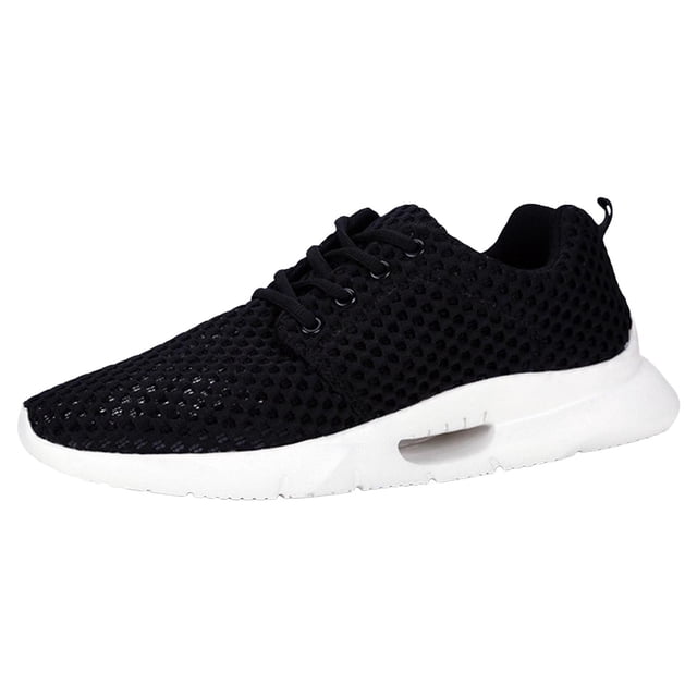 DXOUPM Mens Running Shoes Men's Breathable And Comfortable Soft Sole Comfortable Sneakers