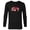 Black, variant on Valentine's Day Lil Sis Gift Family Matching Trip - Long Sleeve T-Shirt for Men - Customized-Black