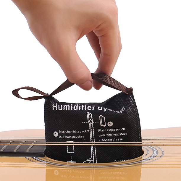 Ajustador de humedad de guitarra bidireccional Control automático de humedad para el cuidado de instrumentos