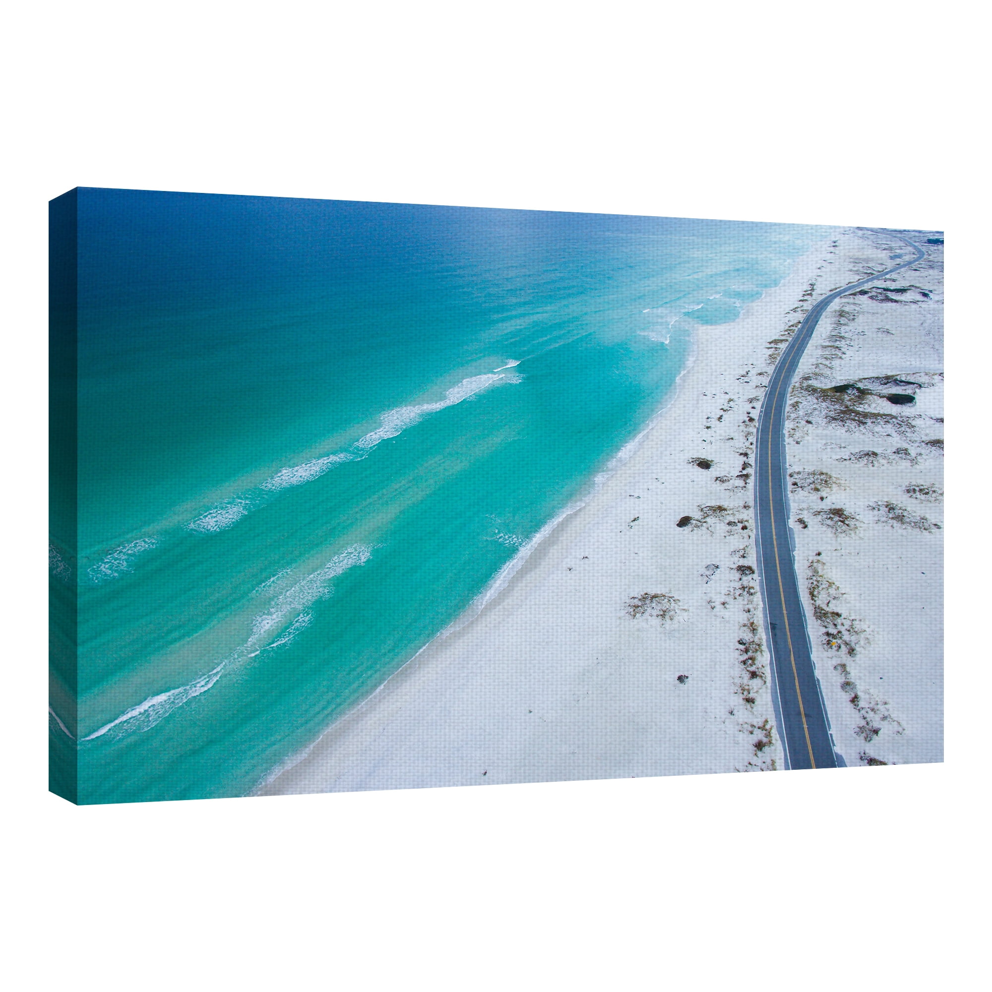 Masterpiece Art Gallery Dream Drive Bird's Eye View By Aaron Burden Canvas Art Print 24" x 36"