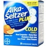 3 Pack - Alka-Seltzer Plus Cold Formula Effervescent Tablets Orange Zest 20 ea