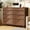 Walnut Color, variant on VNT Fluted 6 Dresser with Narrow 6 Drawers for Bedroom,Modern Tall Chest of Drawers,19" Length Drawers with Charging Station,Large Storage Organizer,Suitable for TV Stand/Living Room,Natural