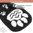 thumbnail image 3 of 2 pares de calcetines antideslizantes para interiores para perros, protección suave y ajustable para patas de perros viejos con correa, control de tracción para uso en interiores en pisos de madera, 3 of 6