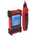 thumbnail image 4 of Testeur de Câble Réseau ET616, Multimètre Line Finder avec écran LCD pour le Tri des Câbles Réseau Entretien Tri Test de Fil Télephonique(Rouge), 4 of 14
