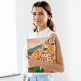 thumbnail image 6 of FORMRS 3 Ring Binder 1.5 inch with Pockets Set of 2 Clip Board 200 Sheets Capacity, Pink Cityscape Painting, 6 of 8