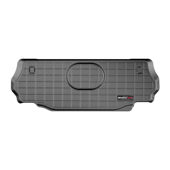 WeatherTech Cargo Trunk Liner compatible with Jeep Wrangler JK 2-Door, Wrangler 2-Door - Behind 2nd Row Black